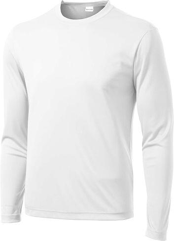 Sport-Tek للجنسين طويل الأكمام الطويل المنافس posicharge tee | تي شيرت تجريب للرجال والنساء ، ملابس الصالة الرياضية in Kuwait
