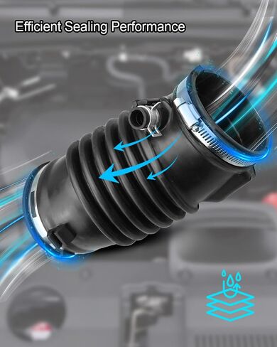 Engine Air Intake Hose Fit for Acura MDX ZDX 2010-2013 Replace 17228-RYE-A10 in Saudi Arabia