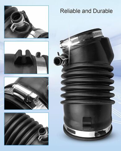 Engine Air Intake Hose Fit for Acura MDX ZDX 2010-2013 Replace 17228-RYE-A10 in Saudi Arabia