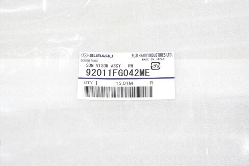 Subaru 2008-2011 Impreza 2008-2014 WRX STI ركاب Sun Visor 92011FG042ME RH أصلي OEM in Saudi Arabia