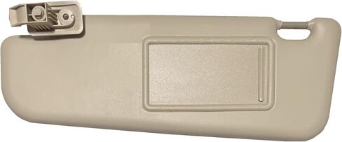 Sun Visor متوافق مع Fiat 500 2012-2019 دون فتحة سقف OE الجودة 2M بلاستيك (يسار بيج - سائق) in Kuwait