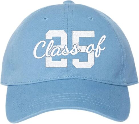 Go All Out Class of 2025 High School College Graduate Dad Deluxe Trucker Flatbill Baseball Structured Embroidered Hat in Kuwait