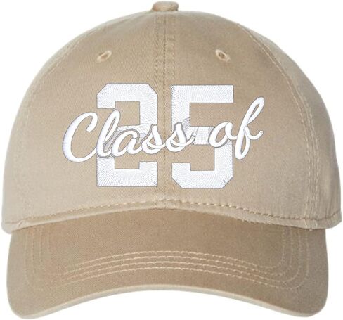 Go All Out Class of 2025 High School College Graduate Dad Deluxe Trucker Flatbill Baseball Structured Embroidered Hat in Kuwait