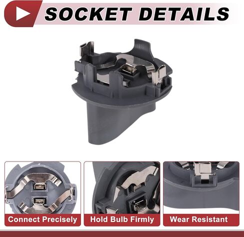 1 PC LOW BEAM PLET LIGHT SOCKET for Volkswagen Jetta 2005-2010 No.1T0941109 MAMP LAMP CONNECTOR in Saudi Arabia