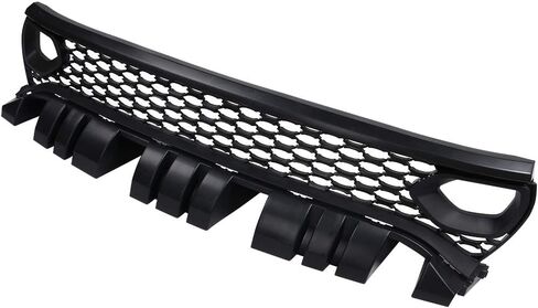 Ikon Motorsports ، الشبكة الأمامية العلوية المتوافقة مع 2015-2023 Dodge Charger SRT/SCAT Pack ، PP PP GRILLE GRILLE GURNS in Saudi Arabia