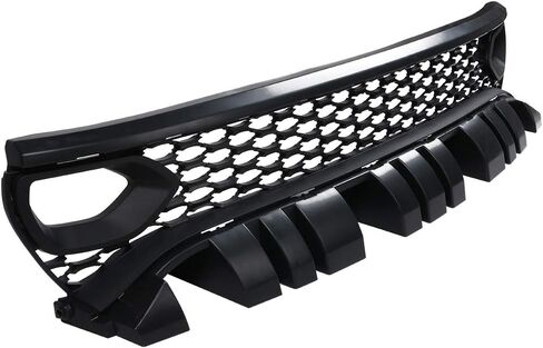 Ikon Motorsports ، الشبكة الأمامية العلوية المتوافقة مع 2015-2023 Dodge Charger SRT/SCAT Pack ، PP PP GRILLE GRILLE GURNS in Saudi Arabia