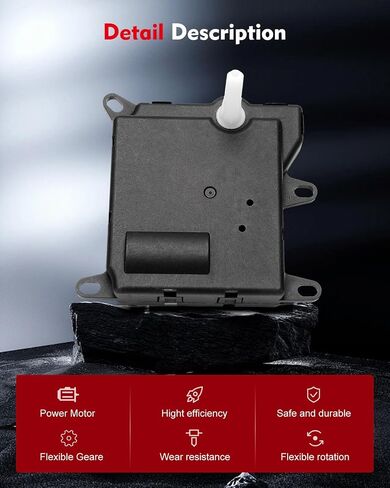 Air Door Actuator A/C HAVC Heater Blend Door Actuator Fit for 2000-2005 for Ford for Excursion,1999-2007 for Ford for F-250 Super Duty,1999-2007 for Ford for F-350 Super Duty 604-203,3C3Z19E616AA in Saudi Arabia