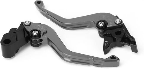 دراجة نارية قصيرة القابض الفرامل القابض متوافقة مع هوندا CB500X CB500F CB300R CB300F 2014-2021 | مقابض الرافعات الأقصر الأمامية CB 300R 500X 500F الملحقات (أسود) in Saudi Arabia