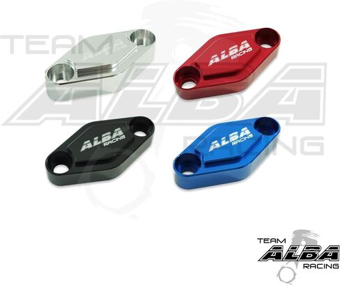 Billet ATV Parking Emergency E Brake Block Off Plate Silver Compatible with Yamaha YFZ450 YFZ450R, Raptor 700, 660, 350, 250, 125, Banshee, Warrior MADE IN USA in Kuwait