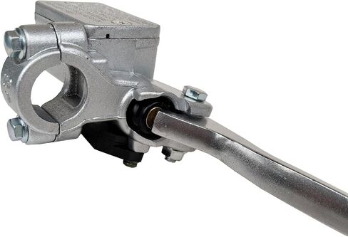 7/8 "يمين الأسطوانة الرئيسية للفرامل الهيدروليكية المتوافقة مع ATV 50CC 70CC 90CC 110CC 125CC 150CC 200CC 250CC TAOTAO PIT DIRT BIKE QUOTER SCOOTER Black & Chrome in Kuwait