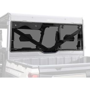 SuperATV Polaris Ranger XP 1000 Rear Windshield | 2023+ | Standard Polycarbonate - Dark Tint in Saudi Arabia