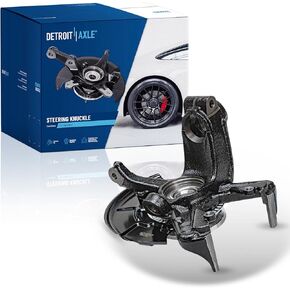Detroit Axle - Front Steering Knuckle for Volkswagen Beetle Golf Jetta, Left Steering Knuckle & Wheel Hub Bearing Assembly Replacement in Saudi Arabia