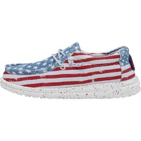 Hey Dude Boys Wally Americana (Little Kid/Big Kid) Funk American Flag 11 Medium in Kuwait