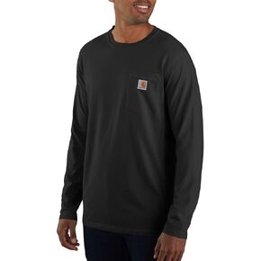 قوة Carhartt Men Roaming Fit Midweight Long Sleeve Pocket T-Shirt in Kuwait