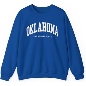 Oklahoma Adult Unisex Crewneck Sweatshirt in Kuwait
