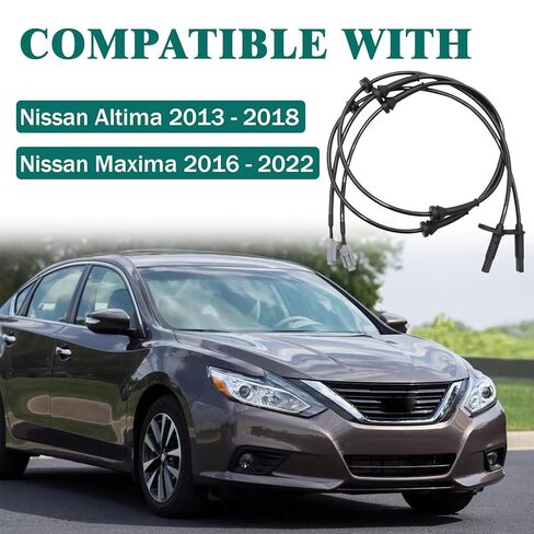 2 Pcs Front ABS Wheel Speed Sensor Left Right Fit for Nissan Altima 2013-2018,Nissan Maxima 2016-2022 Replace for ALS2554 479103TA0A 479103TA1A in Saudi Arabia