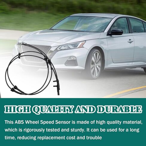 2 Pcs Front ABS Wheel Speed Sensor Left Right Fit for Nissan Altima 2013-2018,Nissan Maxima 2016-2022 Replace for ALS2554 479103TA0A 479103TA1A in Saudi Arabia