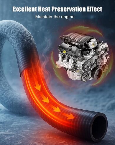 HVAC Heater Hose Fit for Ford Escape 1.6L L4-Gas SE Titanium 2014 2015 2016 SEL 2013 Replace CV6Z-18472-AB CV6Z-18472-F CV6Z-18472-S, Heater Water Supply Hose in Saudi Arabia