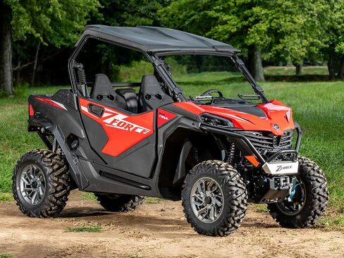 SuperATV Scratch Resistant Vented Full Windshield for CFMOTO ZForce 950 Sport | Made of 1/4" Polycarbonate | Comes Complete With All Hardware For Easy Installation | Includes Pre-installed Bulb Seal in Saudi Arabia