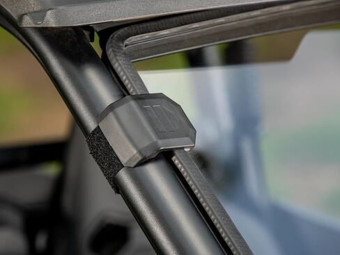 SuperATV Scratch Resistant Vented Full Windshield for CFMOTO ZForce 950 Sport | Made of 1/4" Polycarbonate | Comes Complete With All Hardware For Easy Installation | Includes Pre-installed Bulb Seal in Saudi Arabia