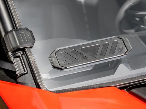 SuperATV Scratch Resistant Vented Full Windshield for CFMOTO ZForce 950 Sport | Made of 1/4" Polycarbonate | Comes Complete With All Hardware For Easy Installation | Includes Pre-installed Bulb Seal in Saudi Arabia