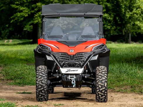 SuperATV Scratch Resistant Vented Full Windshield for CFMOTO ZForce 950 Sport | Made of 1/4" Polycarbonate | Comes Complete With All Hardware For Easy Installation | Includes Pre-installed Bulb Seal in Saudi Arabia