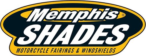 Memphis Shades MEP8539 Solar Windshield (Batwing Fairing for Fairing 12 ") in Kuwait