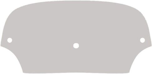 Memphis Shades MEP8539 Solar Windshield (Batwing Fairing for Fairing 12 ") in Kuwait