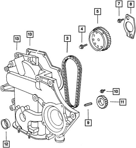 Mopar 4792317ab ختم العمود المرفقي in Saudi Arabia