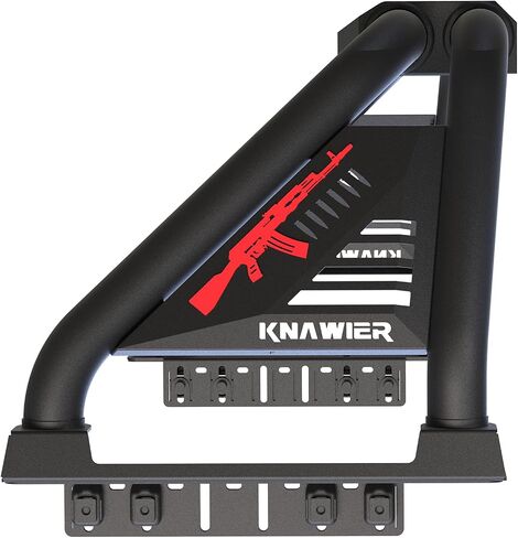 R10 Sport Bar Roll Bar for Full Size Pickup Truck, Adjustable Black Chase Rack Compatible with Ram 1500/2500/3500,Silverado,Tundra,F-Series,Sierra,Titan&Titan XD,Light Mounts in Kuwait