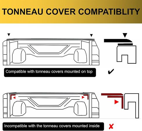 R10 Sport Bar Roll Bar for Full Size Pickup Truck, Adjustable Black Chase Rack Compatible with Ram 1500/2500/3500,Silverado,Tundra,F-Series,Sierra,Titan&Titan XD,Light Mounts in Saudi Arabia