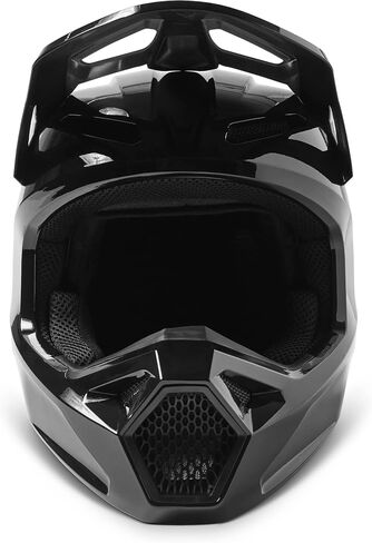 Fox Racing V1 Motocross Helmet, Black, Small in Saudi Arabia
