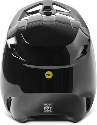 Fox Racing V1 Motocross Helmet, Black, Small in Saudi Arabia