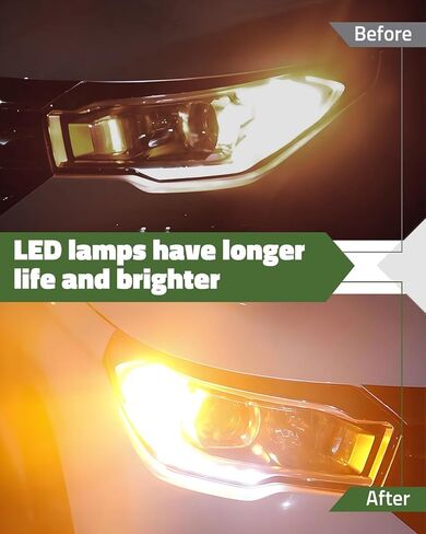2048201600 2048201500 Brake Light Bulb Fit for Mercedes Benz W204 C-Class C250 C300 C350 C63 AMG 2008-2012 2014-2015, Tail/Turn Signal Bulb, 7 Pack in Saudi Arabia