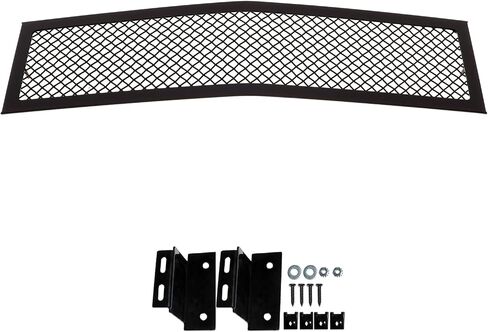 APS Compatible with Chevy Silverado 2500HD 3500HD 2015 2016 2017 2018 2019 Lower Bumper Stainless Steel Black Mesh Front Grill Grille Insert S18-H91367C in Saudi Arabia