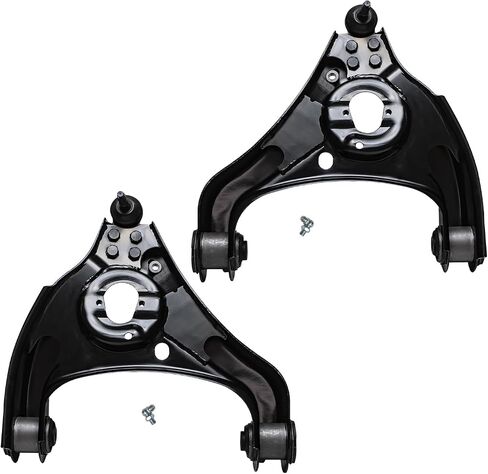 Detroit Axle - RWD Front 2PC Control Arms for 2006-2012 Dodge RAM 1500 ، 2 Lower Control Arms W/Ball Noints Assembly 2007 2008 2010 2011 2011 in Saudi Arabia