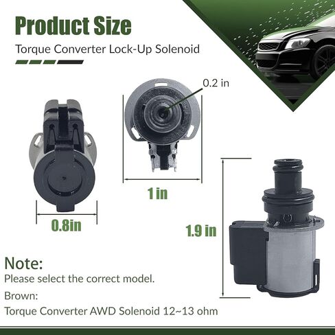 926-408 ملف اللولبي لاتحاد محول عزم الدوران (3.2-3.7Ω) لـ Subaru Lineartronic CVT TR580 TR690 31825AA050 محول عزم الدوران القابض لملف مقلوب القابض. in Kuwait