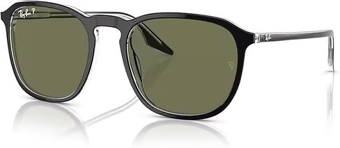 Ray-Ban RB2203F Square Asian Fit Low Bridge Sunglasses for Men for Women + Bundle with Designer Iwear Eyewear Kit in Kuwait