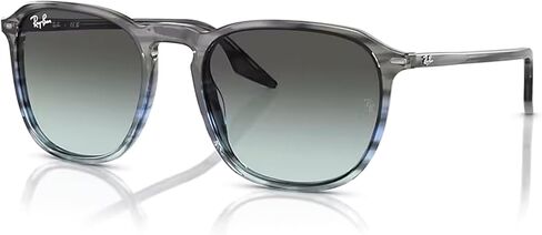 Ray-Ban RB2203F Square Asian Fit Low Bridge Sunglasses for Men for Women + Bundle with Designer Iwear Eyewear Kit in Kuwait