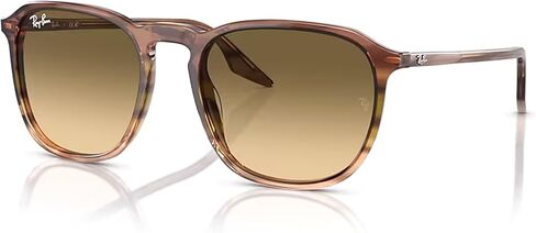 Ray-Ban RB2203F Square Asian Fit Low Bridge Sunglasses for Men for Women + BUNDLE With Designer iWear Eyewear Kit in Saudi Arabia