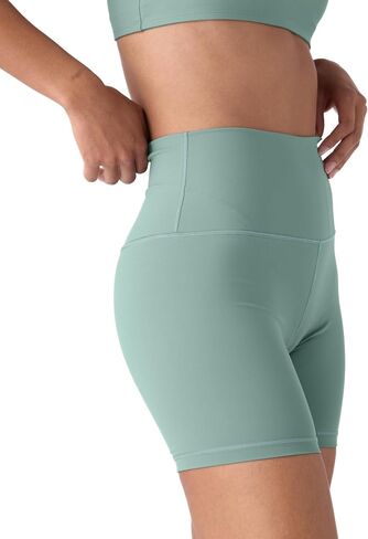 Future Planet Women's Nova Premium Performance Sport Athletic High Waisted Leggings Yoga Biker Shorts Tights in Saudi Arabia