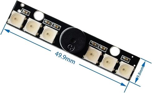WS2812B LED & 5V Active Buzzer 6*RGB Chips LED Indicator Flight Control in Saudi Arabia