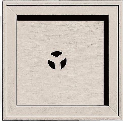 Builders Edge 130110004117 Mounting Block, Bright White in Saudi Arabia
