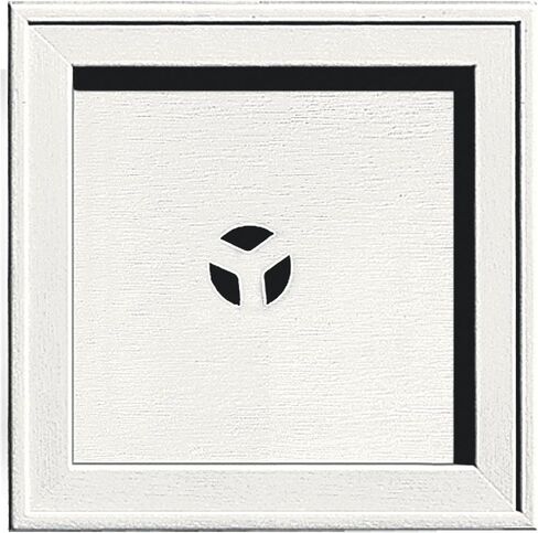 Builders Edge 130110004117 Mounting Block, Bright White in Saudi Arabia