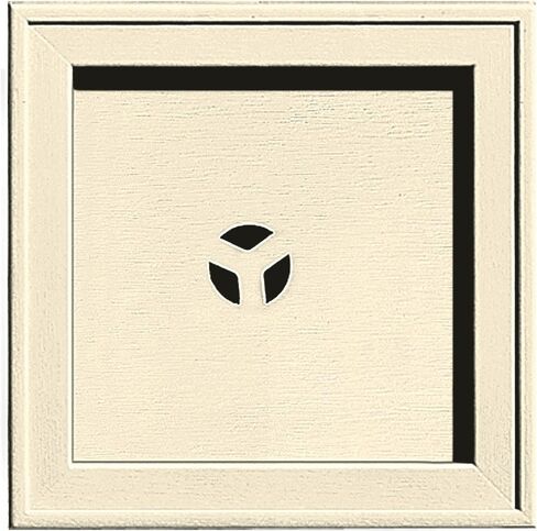 Builders Edge 130110004117 Mounting Block, Bright White in Saudi Arabia