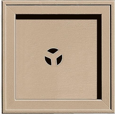 Builders Edge 130110004117 Mounting Block, Bright White in Saudi Arabia