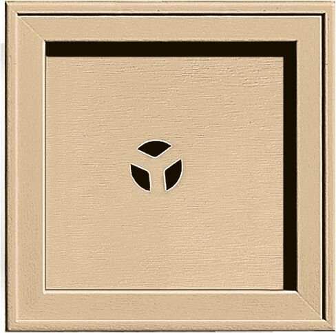 Builders Edge 130110004117 Mounting Block, Bright White in Saudi Arabia