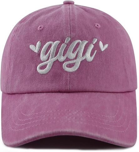 قبعة Mimi Gigi المضحكة للنساء ، القطن القابل للتعديل المطرز الجدة هدايا عيد ميلاد البيسبول قبعة البيسبول in Kuwait