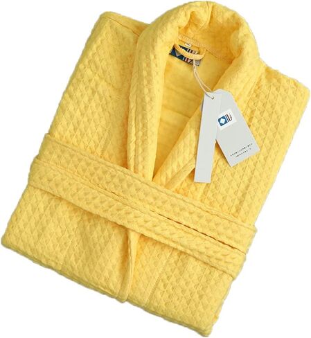 Xuemml Hotel Bathrobes للجنسين للبالغين ， رداء للرجال القطن 100 ٪ ， الكتان وافل Loungweal Loungwear in Kuwait