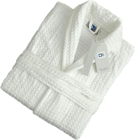 Xuemml Hotel Bathrobes للجنسين للبالغين ， رداء للرجال القطن 100 ٪ ， الكتان وافل Loungweal Loungwear in Kuwait
